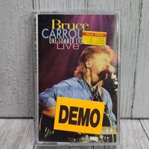 VTG Bruce Carrol One Summer Evening Live - Audio Cassette Tape 1995